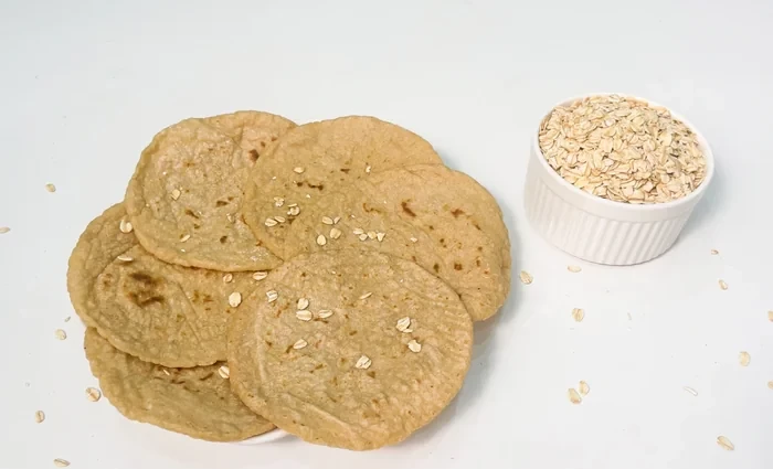 Cách làm bánh yến mạch Roti không dầu mỡ, không đường và không lò nướng - Jung Hạt